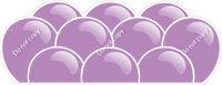 Flat - Lavender Balloon Panels