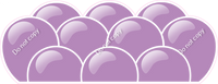 Flat - Lavender Balloon Panels