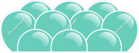 Flat - Mint Balloon Panels