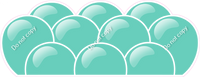 Flat - Mint Balloon Panels