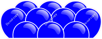 Flat - Blue Balloon Panels