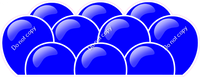 Flat - Blue Balloon Panels