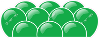 Flat - Green Balloon Panels