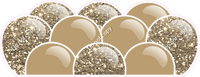 Sparkle - Tan Balloon Panels