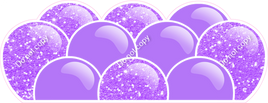 Sparkle - Lilac Balloon Panels