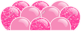 Sparkle - Bubblegum Balloon Panels