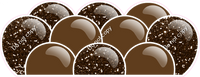 Sparkle - Chocolate Balloon Panels