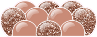 Sparkle - Rose Gold Balloon Panels