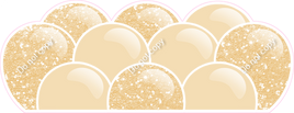 Sparkle - Champagne Balloon Panels