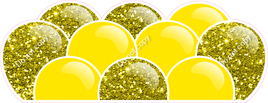 Sparkle - Yellow Balloon Panels