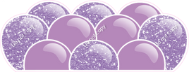 Sparkle - Lavender Balloon Panels