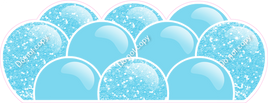 Sparkle - Baby Blue Balloon Panels