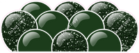 Sparkle - Hunter Green Balloon Panels