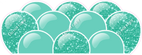 Sparkle - Mint Balloon Panels