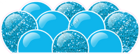 Sparkle - Caribbean Balloon Panels