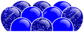 Sparkle - Blue Balloon Panels