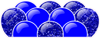 Sparkle - Blue Balloon Panels