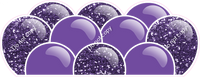 Sparkle - Purple Balloon Panels