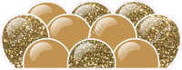 Sparkle - Gold Balloon Panels