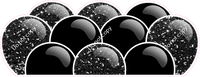 Sparkle - Black Balloon Panels
