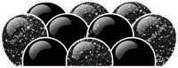 Sparkle - Black Balloon Panels