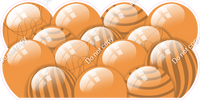 Flat - Amber Balloon Panels