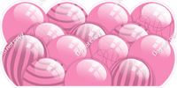 Flat - Bubblegum Balloon Panels