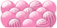 Flat - Bubblegum Balloon Panels