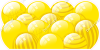 Flat - Yellow Balloon Panels