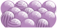 Flat - Lavender Balloon Panels