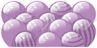 Flat - Lavender Balloon Panels