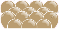Flat - Tan Balloon Panels