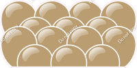 Flat - Tan Balloon Panels