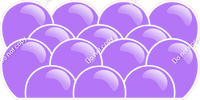 Flat - Lilac Balloon Panels