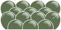 Flat - Sage Balloon Panels