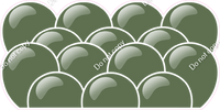 Flat - Sage Balloon Panels