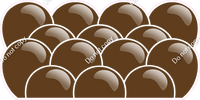 Flat - Chocolate Balloon Panels