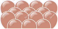Flat - Rose Gold Balloon Panels