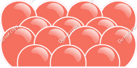 Flat - Coral Balloon Panels
