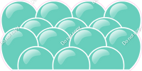 Flat - Mint Balloon Panels