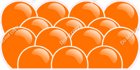 Flat - Orange Balloon Panels