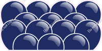Flat - Navy Blue Balloon Panels