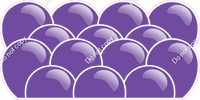 Flat - Purple Balloon Panels