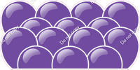 Flat - Purple Balloon Panels
