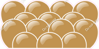 Flat - Gold Balloon Panels