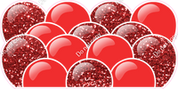 Sparkle - Red Balloon Panels