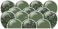 Sparkle - Sage Balloon Panels