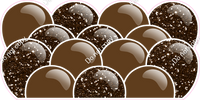 Sparkle - Chocolate Balloon Panels