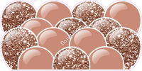 Sparkle - Rose Gold Balloon Panels