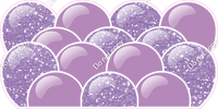 Sparkle - Lavender Balloon Panels